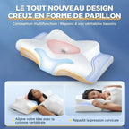 Oreiller ergonomique mémoire de forme – soutien nuque – Somnely Cloud