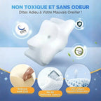 Oreiller ergonomique mémoire de forme – soutien nuque – Somnely Cloud