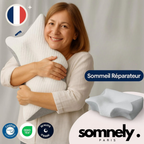 Oreiller ergonomique mémoire de forme – soutien nuque – Somnely Cloud